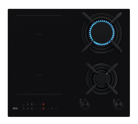 AEG CN071436DH  PIANO INDUZ60CM 2Z+2F BRIDGE NERO GHISA