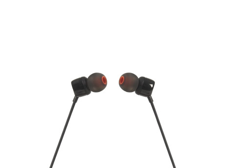 JBL T110BLKE  CUFFIA AUR C/MICROFONO BLACK