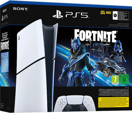 HW SONY CONSOLE PS5 E CHASSIS SLIM FLOWERING FORTNITE