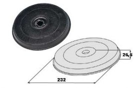 FEBER 112.0157.238  CARTUCCIA CARBONE ATTIVO