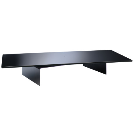 MELICONI ROTOBRIDGEELITEBLACK  BASE RUOTABILE TV VETRO