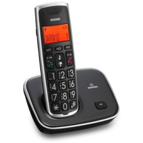 BRONDI BRAVOGOLD 2BIANCO  TEL.CORDLESS  TASTI GRANDI