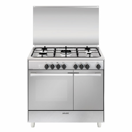 GLEM GAS UR965MI  CUCINA 90X60 4F+1TC MULTI8+PB A INOX