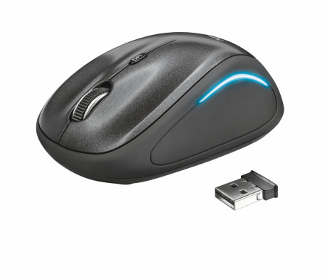 TRUST 22333  MOUSE WIR.BLACK