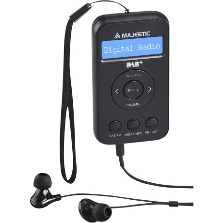 MAJESTIC RT196  RADIO PORTATILE DAB RADIO FM