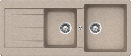 GLEM GAS LS2G16S  LAVELLO 116X50 2 vas+gocc.SABBIA