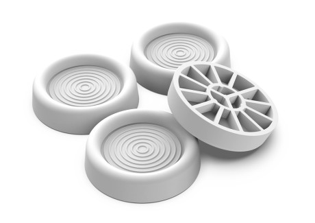 MELICONI 656102  SET PIEDINI ANTIVIBRAZIONE LAVATR 250KG