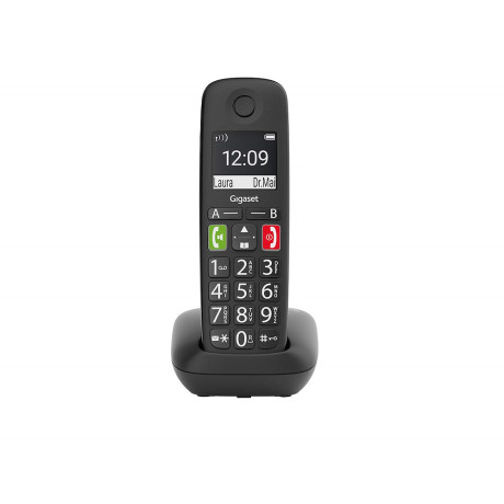 GIGASET E290BLACK  TELEFONOCORDLESS GAP BLACK