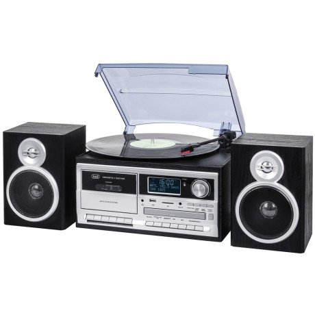 TREVI TTT1072DABNERO  SISTEMA STEREO GIRADISCHI CON RICE