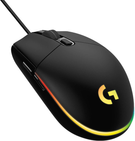 LOGITECH 910-005796  MOUSE GAMING G203 BLACK LIGHTSYNC