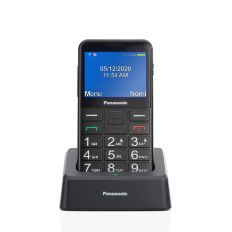 PANASONIC KX-TU155EXBN  CELLULARE NERO C/BASE DI RICARIC