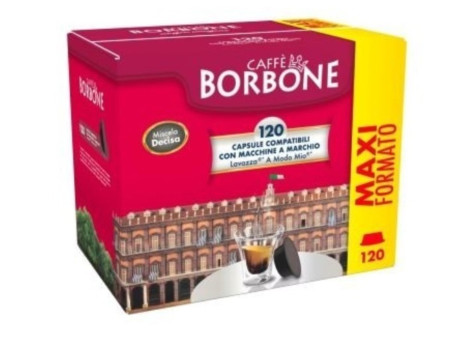 BORBONE AMSNERADECISA120PZLAVAZZA 120PZ DECISA NERA
