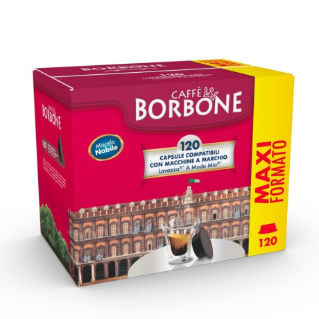 BORBONE AMSBLUNOBILE120PZ  LAVAZZA 120PZ NOBILE BLU