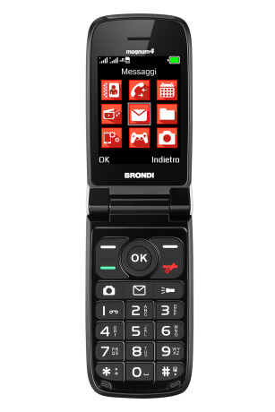 Immagine BRONDI MAGNUM4BIANCO  T.CELL 2.8 2SIM 1.3MP BT BIANCO