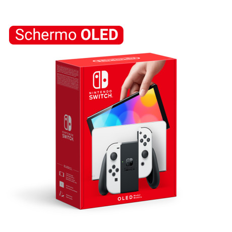 HW NINTENDO SWITCH OLED WHITE CONSOLE