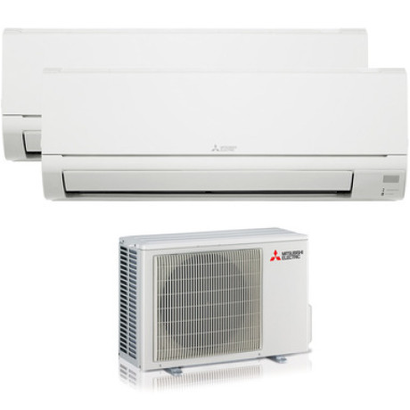 MITSUBISHI EL. MXZ2HA40DW/21DUAL  KIT DUAL 09+12BTU DW S