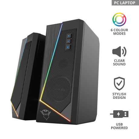 TRUST 24070 GXT609 CASSE RGB ZOXA