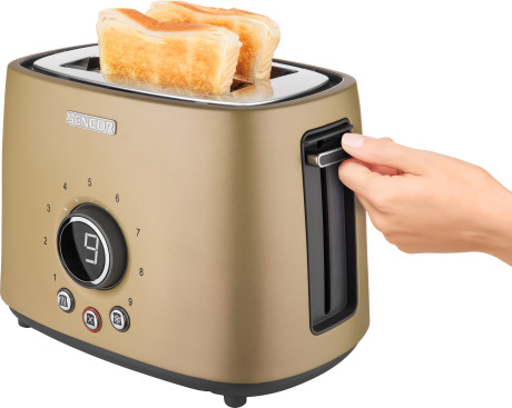 SENCOR STS6057CH  TOSTAPANE1000W 2 FETTE 9 LIV.COTTURA