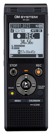 OLYMPUS WS-883  REGITRATOREDIGIT VOCALE MP3 E PCMUSB8