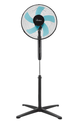 ARDES AR5ST40PNR  VENTILATORE PIANTANA 40CM H125 STEEL