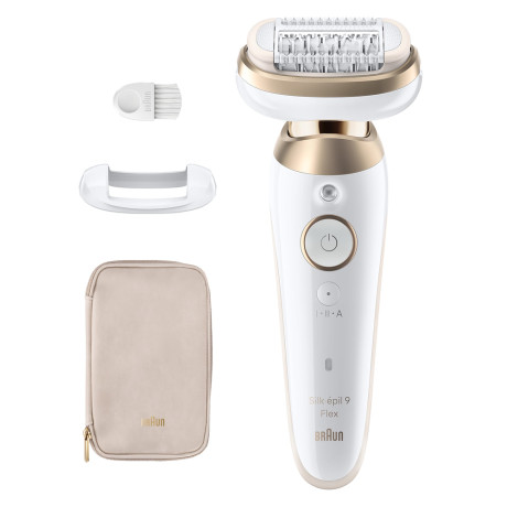 BRAUN SES9-011 3D  EPILATORE RICARICABILE TESTINA FLESS