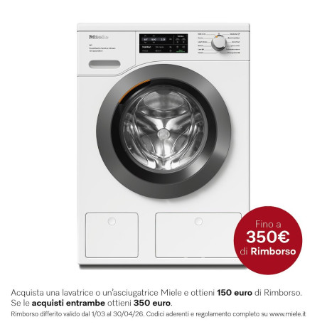 MIELE WCI880WCS  LAVATRICE CF 9KG 1600G PW/TD VAPOREOBLO