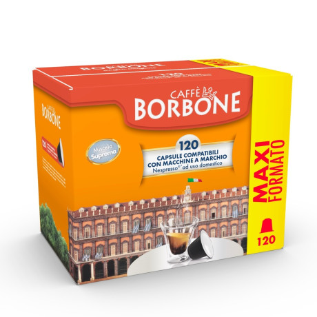 Immagine BORBONE REBOROSUPREMA120PZNESPRESSO 120PZ SUPREMA