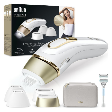 BRAUN PL5356  EPILATORE LUCE PULSATA 400.000 IMP 10LIV
