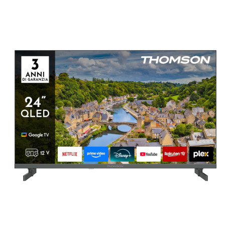 THOMSON 24HQG3S15C  TVC QLED 24 HD SMART SAT T2 12V