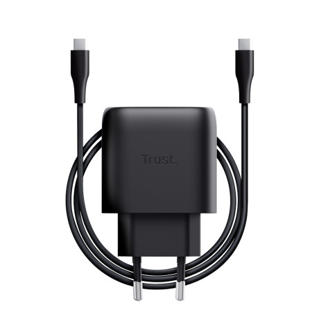 TRUST 25521 ALIMENTATORE MAXO 45W USB-C BLACK