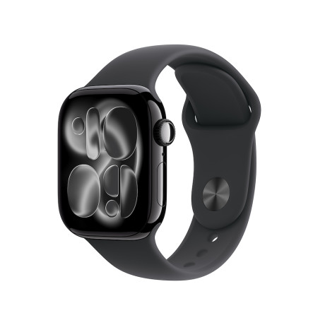 Immagine APPLE MEQT4QL/A  WATCH SERIES 11 GPS 42MM JET BLACK ALU