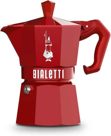 BIALETTI 9055  MOKA EXCLUSIVE RED 3TZ