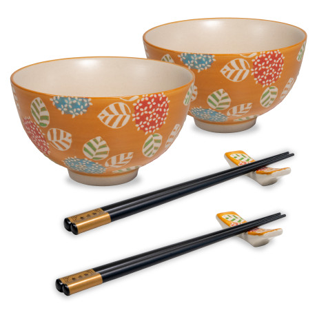 WD SET 2 COPPETTE DEC. ARANCIONI 300ML WD700E