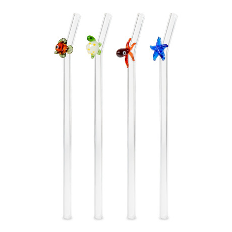 WD SET 4 CANNUCCE ANIMALI MAR.VTR WD912MAR