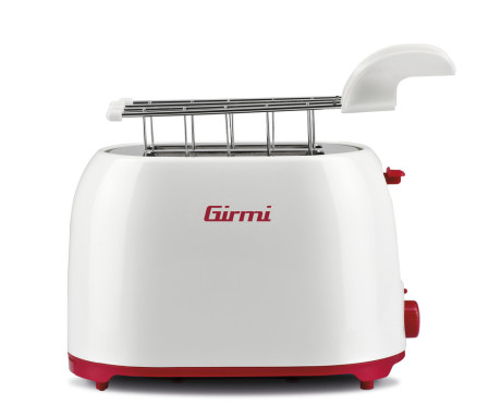 GIRMI TP1001 BIANCO  TOSTAPANE 2FETTE 750W 7LIV C/TIMER
