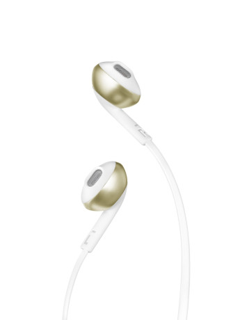 JBL T205CGD  CUFFIA AUR IN-EAR C/MICROFONO CHAMP AGNE