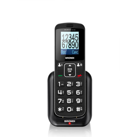 BRONDI AMICOHOMENERO  T.CELL 1.77" 2SIM SOS NERO