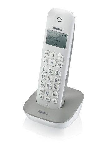 BRONDI GALABIANCOGRIGIO  CORDLESS DECT GAP VIVAVOCE BIAN