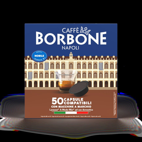 BORBONE AMSBLUPALAZNOBIL050N  LAVAZZA 50PZ NOBILE BLU