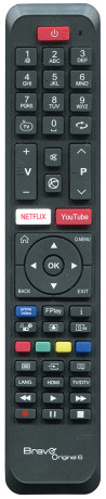 BRAVO ORIGINAL6  TELECOMANDO UNIVERSALE COMP. TELEFUNKEN