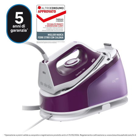 BRAUN IS1514VI  SIST. STIRANTE A FREDDO 2400W 6BAR 400G