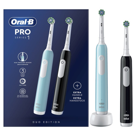 ORAL B PRO 1 DUO  SPAZZOLINO EL 8.800 SC/MIN 2 SPAZZOLIN