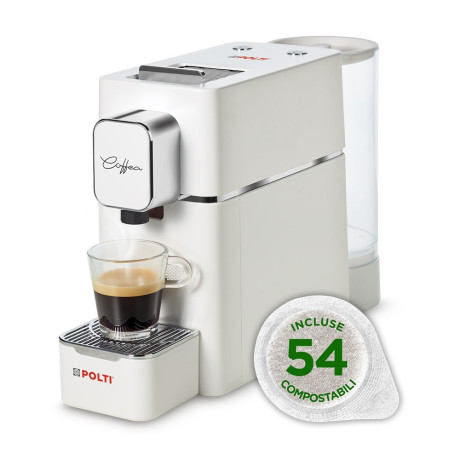 POLTI S15W COFFEA  MACCH CAFFE CIALDE WHITE 1400W 19BAR