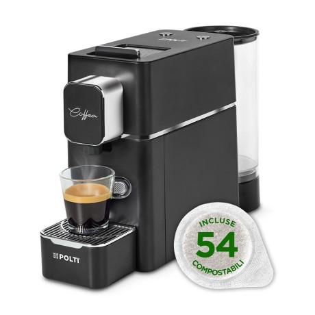 POLTI S15B COFFEA  MACCH CAFFE CIALDE BLACK 1400W 19BAR