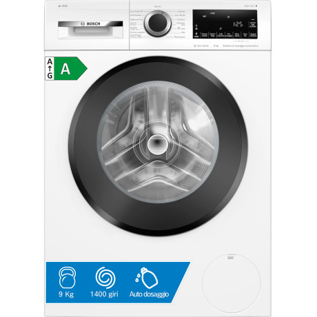 BOSCH WGG244F0II  LAVATRICECF 9KG 1400G I-DOS INV S6