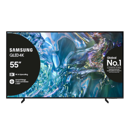 SAMSUNG QE55Q60DAUXZT  TVC QLED 55 4K SMART SAT T2 HEVC