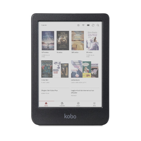 KOBO N367-KU-BK-K-CK  E-BOOK CLARA COLOR BLACK