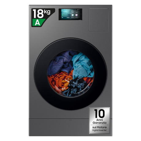 SAMSUNG WD18DB8995BZT2  LAVASCIUGA 18+11KG 1000G VAP ECO