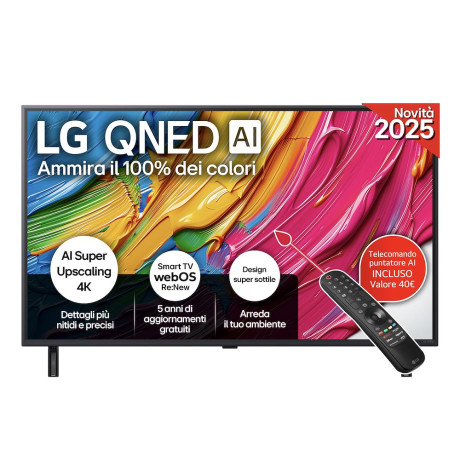 LG 43QNED80A6A.API  TVC QNED 43 4K SMART SAT T2