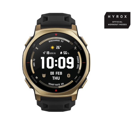 AMAZFIT T-REX 3 PRO BLACK  WATCH 44MM BLACK GOLD